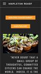 Mobile Screenshot of mapletonready.org
